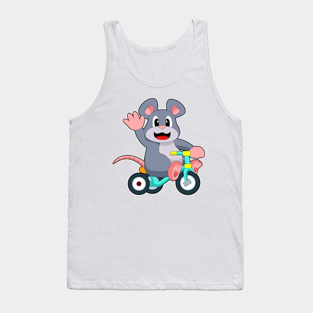 Rat Bicycle Tank Top by Markus Schnabel